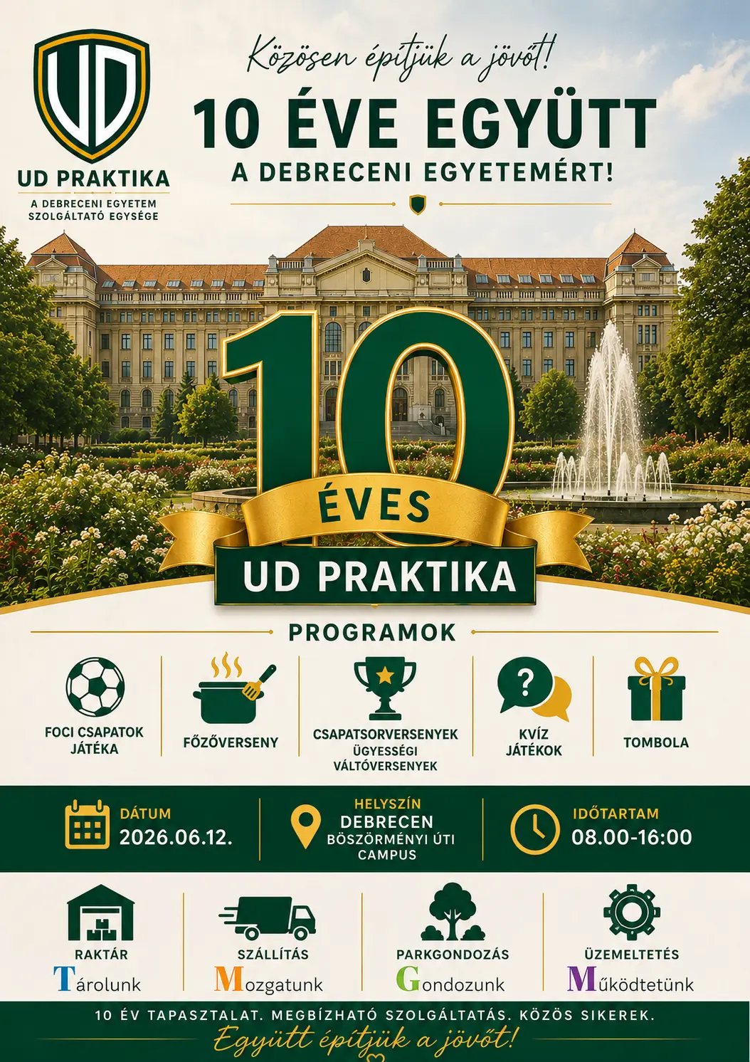 10 &eacute;ve egy&uuml;tt